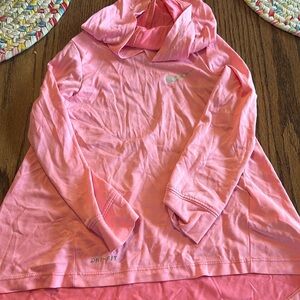 Nike dry fit tshirt with hoodie